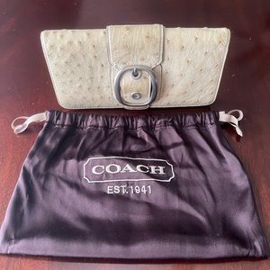 Coach Ostrich Wallet
